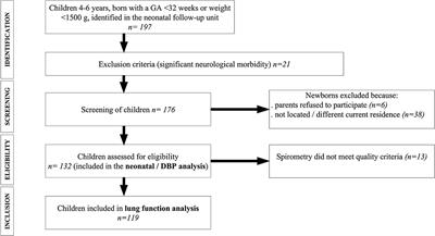 The Consensus Definition of Bronchopulmonary Dysplasia Is an Adequate Predictor of Lung Function at Preschool Age